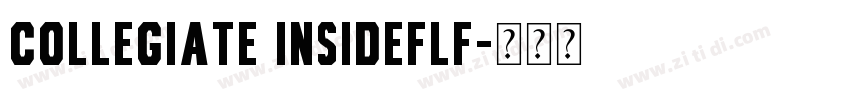 Collegiate InsideFLF字体转换